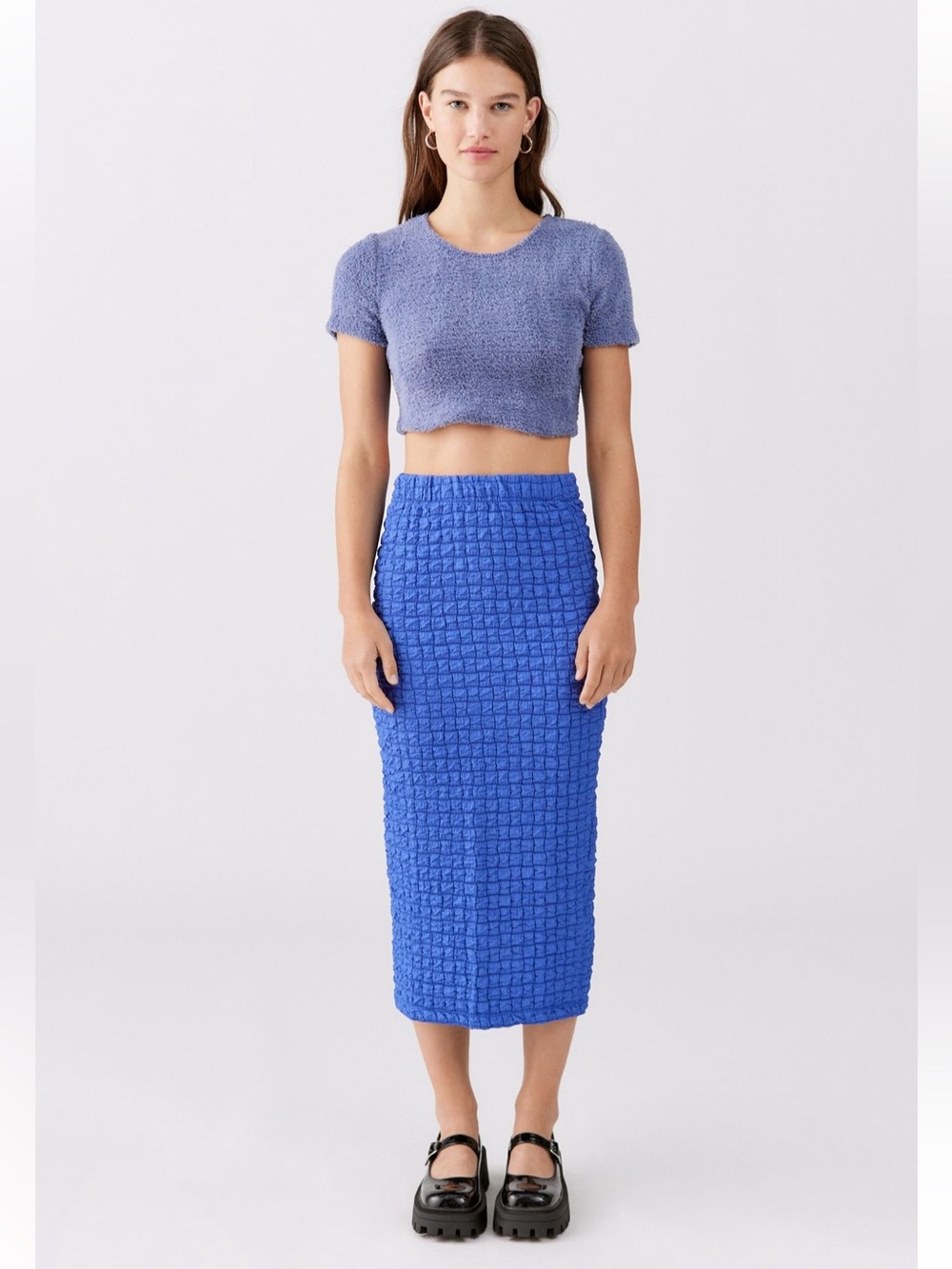 Urban Outfitters Bubble Midi Skirt